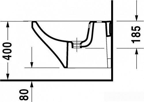 Биде Duravit DuraStyle [2282150000]