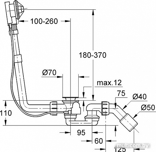 Сифон Grohe Talento 28939000