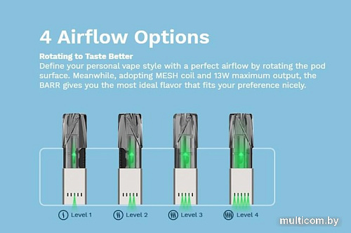 Стартовый набор Vaporesso Barr Pod (синий)