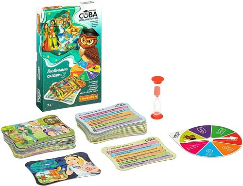 Развивающая игра Bondibon Умная сова. Любимые сказки 5 ВВ4841