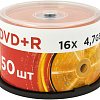 DVD+R диск Mirex 4.7Gb 16x UL130013A1B (50 шт.)