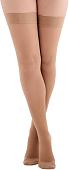 Чулки компрессионные Bauerfeind Discretion 2202-AG длинные (р.2, бежевый)