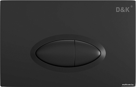 Панель смыва D&K Rhein Marx DB1399025 (черный)