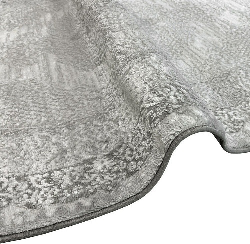 Ковер для жилой комнаты Safyun Eva LZ140-LIGHT-GREY-OVAL (1.6x2.3)