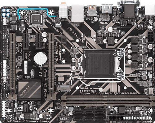 Материнская плата Gigabyte B360M HD3 (rev. 1.0)