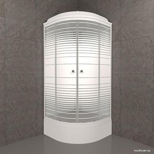 Душевая кабина Triton Полосы В 90x90