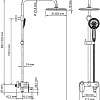Душевая система Wasserkraft A17401
