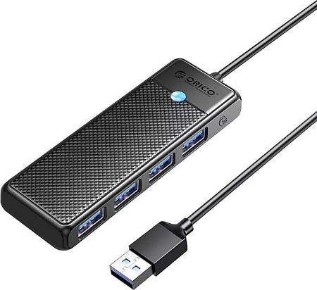 USB-хаб Orico PAPW4A-U3-015-BK-EP