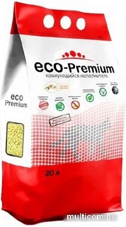 Наполнитель для туалета Eco-Premium с ароматом ромашки 20 л