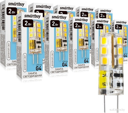 Светодиодная лампочка SmartBuy G4 2Вт 4000К SBL-G4-2-40K