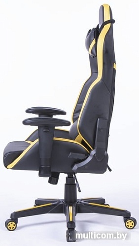 Кресло LoftyHome Day-off (черный/желтый)