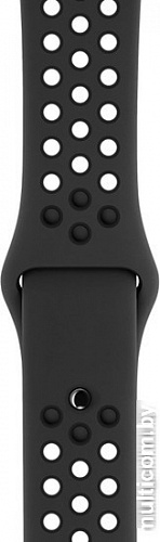Умные часы Apple Watch Nike+ 38 мм (алюминий серый космос/антрацитовый, черный)