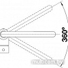 Смеситель Blanco Mili 525132 (темная скала)