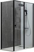 Душевой уголок Allen Brau Priority 100x100 304223 (черный браш)