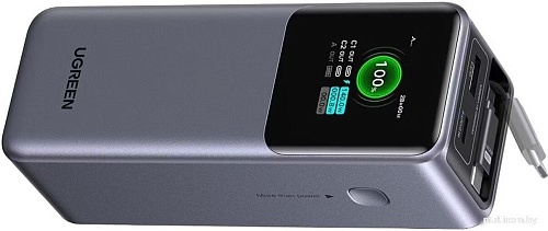 Внешний аккумулятор Ugreen PB726 20000mAh (серый)