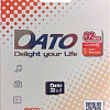 Карта памяти Dato microSDHC DTTF032GUIC10 32GB