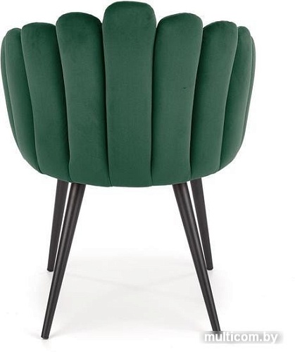 Стул с подлокотниками Halmar K410 (темно-зеленый)