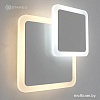 Бра Estares Geometria Square 12W 2S-184x53-WHITE/WHITE-220-IP20_2021