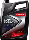 Моторное масло Champion New Energy PI C3 5W-40 5л