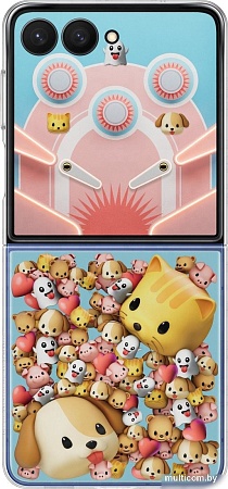 Чехол для телефона Samsung Flipsuit Case для Samsung Galaxy Z Flip7 (прозрачный)