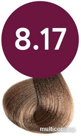 Масло для окрашивания Ollin Professional Megapolis Безаммиачное 8/17 (50мл, светло-русый пепельно-коричневый)