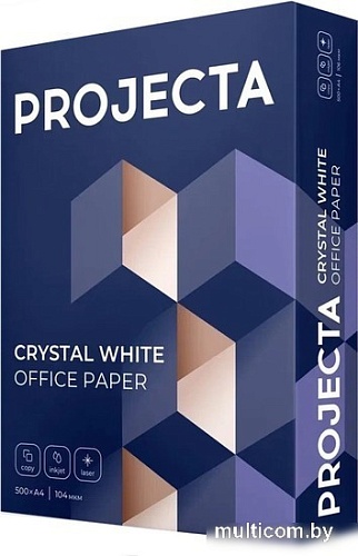 Офисная бумага Projecta A4, 80 г/м2, 500 л, класс В