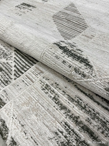 Ковер для жилой комнаты Safyun Eva LZ135-CREAM-GREEN (1.6x2.3)