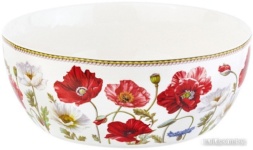 Салатник Elan Gallery Маки 420454