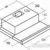 Кухонная вытяжка CATA TF 3600 BK