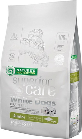 Сухой корм для собак Nature's Protection Superior Care GF White Dogs Junior Small & Mini Breeds 10 кг