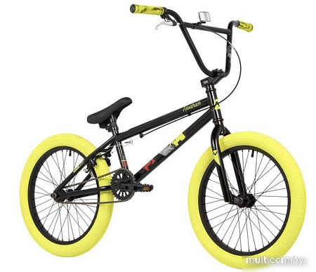 Велосипед Novatrack Wolf 2024 20BMX.WOLF.BK4 (черный)