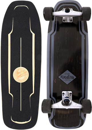 Лонгборд Mindless Surf Skate Black MS1000