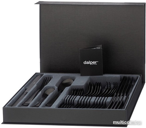 Набор столовых приборов Dalper Frica Black 638-203 (24пр)