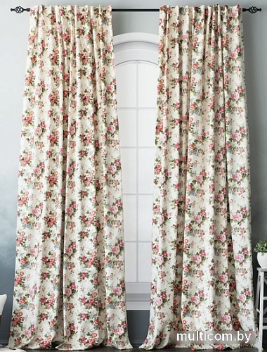 Комплект штор Pasionaria Дриада 340x230 (2 шт, красный)