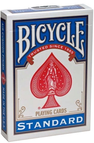 Игральные карты Bicycle Blank Face Blue Back 1019709