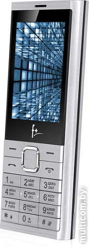 Мобильный телефон F+ B280 (серебристый)