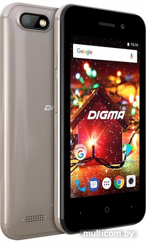Смартфон Digma Hit Q401 3G (золотистый)