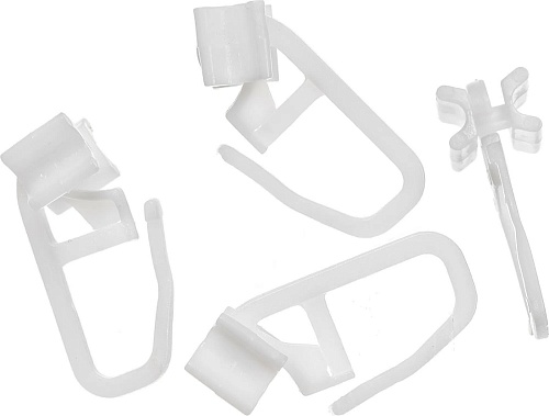 Карниз для штор Sundays Home Флэт Лайн Грид одинарный (черный матовый 2 м)