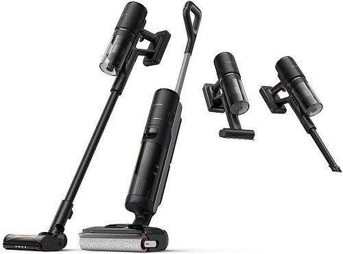 Пылесос Dreame H12 Dual FlexReach Wet and Dry Vacuum HHV31A (евровилка, черный)