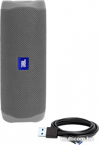 Беспроводная колонка JBL Flip 5 (серый)