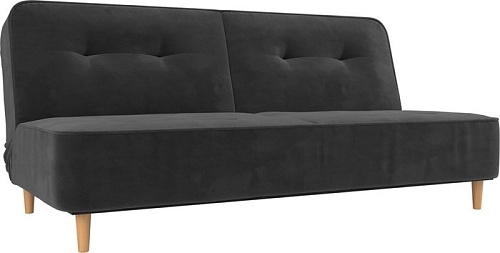 Диван Mebelico Портленд 108740 (БНП, велюр, серый)