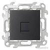 Розетка телефонная Simon 2410480-038 (графит)