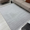 Ковер для жилой комнаты Radjab Carpet Моника Прямоугольник MC 402A 12574RK (0.8x1.5, L.Grey)