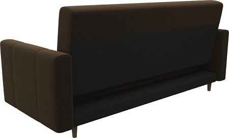 Диван Mebelico Вест 108722 (микровельвет, коричневый)