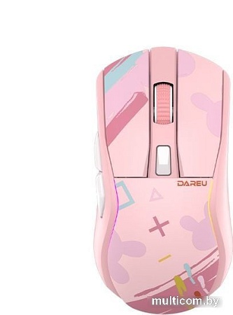 Игровая мышь Dareu A950 (розовый)