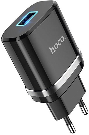 Сетевое зарядное Hoco N1 Ardent (черный)