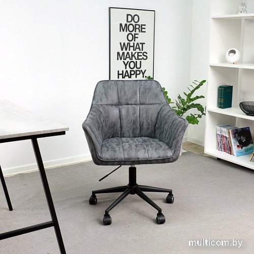 Кресло AksHome Barren (винтажный серый/черный)