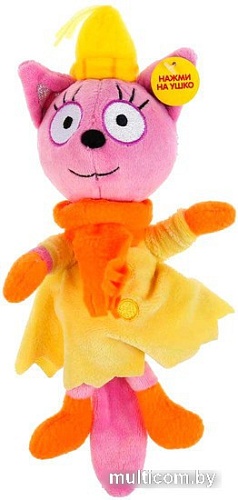 Музыкальная игрушка Мульти-пульти Три Кота Лапочка в зимней одежде V92748-13