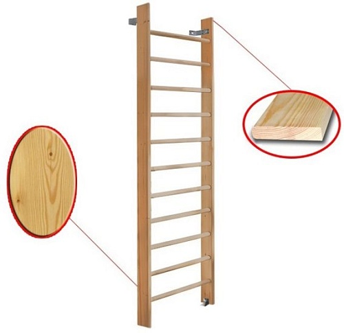 Шведская стенка (лестница) Dinamika ZSO-000057 (3.2x1, сосна)