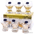 Набор рюмок Bohemia Crystal Gina 40159/M8441/60